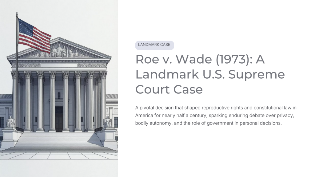 Roe v. Wade (1973)