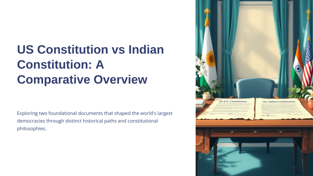 US-Constitution-vs-Indian-Constitution-A-Comparative-Overview