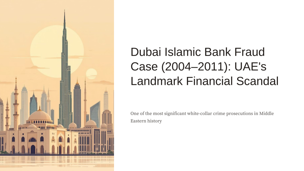 Dubai Islamic Bank (DIB) Fraud Case (2004–2011)