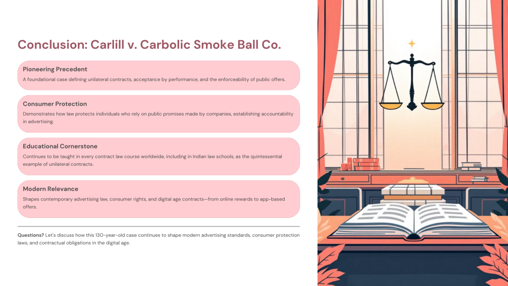 Carlill v. Carbolic Smoke Ball Co. (1893)