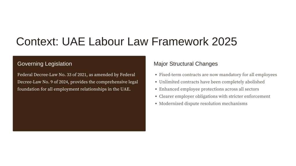 Employment Contract Enforcement — Abu Dhabi Court (2025)