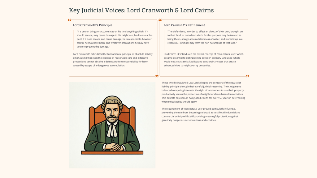 Rylands v Fletcher (1868)