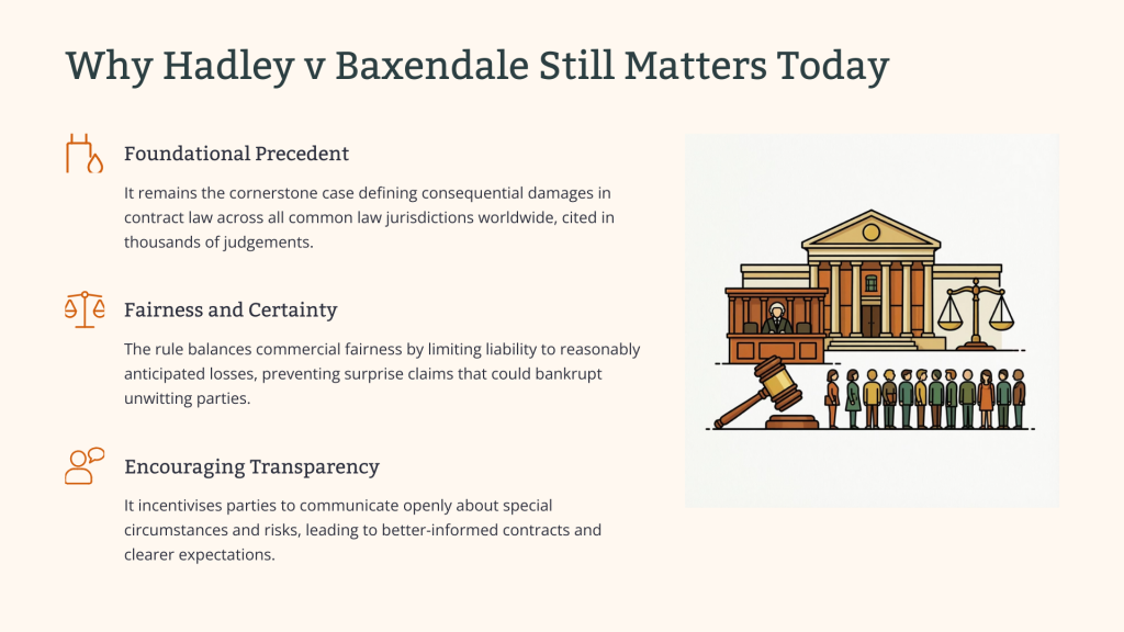 Hadley v Baxendale (1854)
