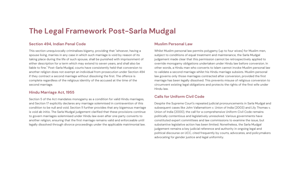Sarla Mudgal v. Union of India (1995)