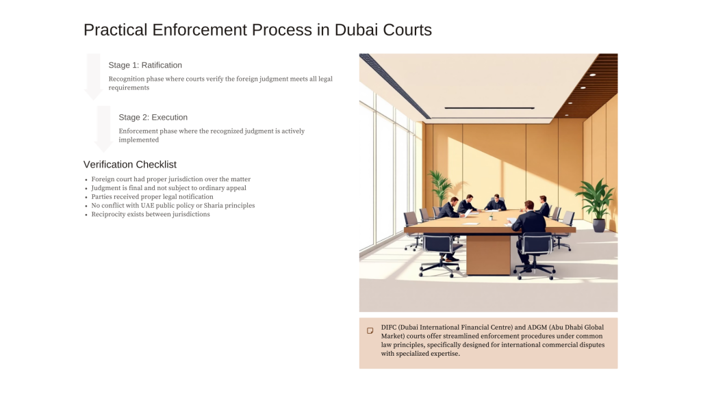 Foreign Judgment Enforcement — Dubai Supreme Court (Civil/Property Case)