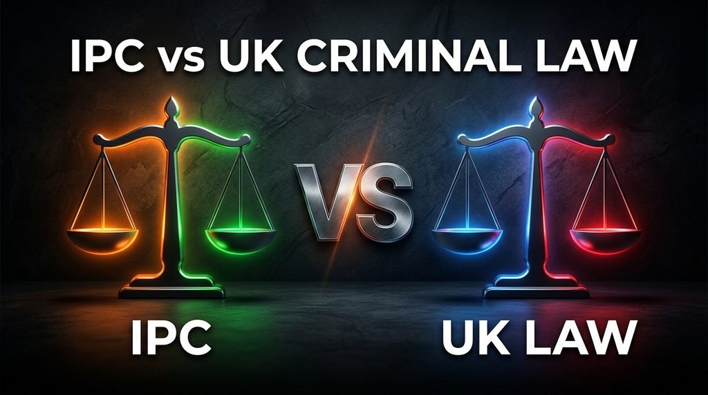 IPC vs UK Criminal Law comparison