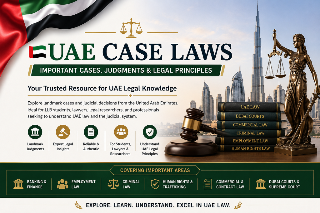 UAE Case Laws 